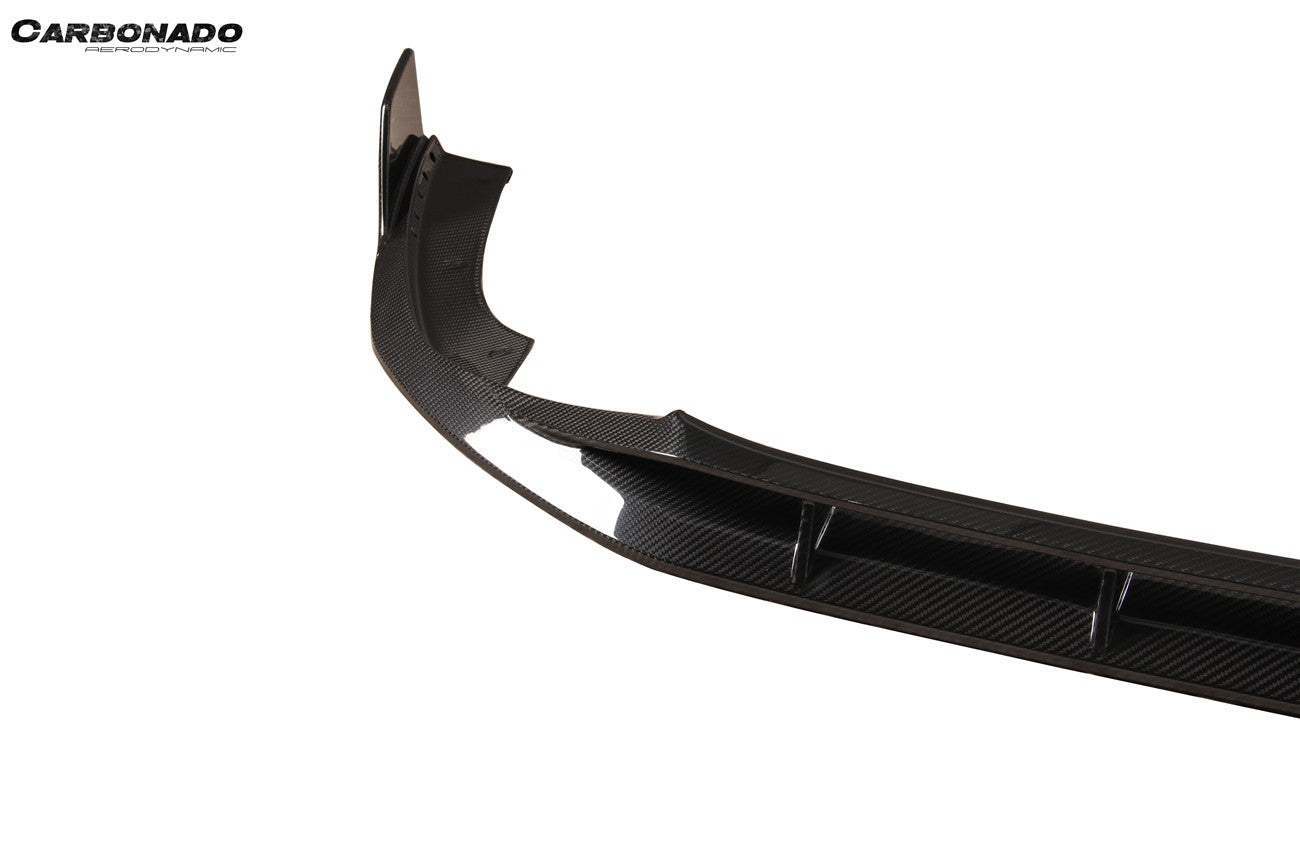 Carbonado 2021-2024 Audi RS3 8Y.0 Sedan And Sportback AD Style Dry Carbon Fiber Front Lip