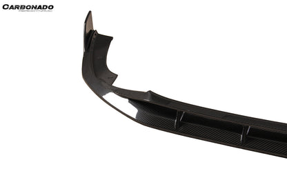 Carbonado 2021-2024 Audi RS3 8Y.0 Sedan And Sportback AD Style Dry Carbon Fiber Front Lip