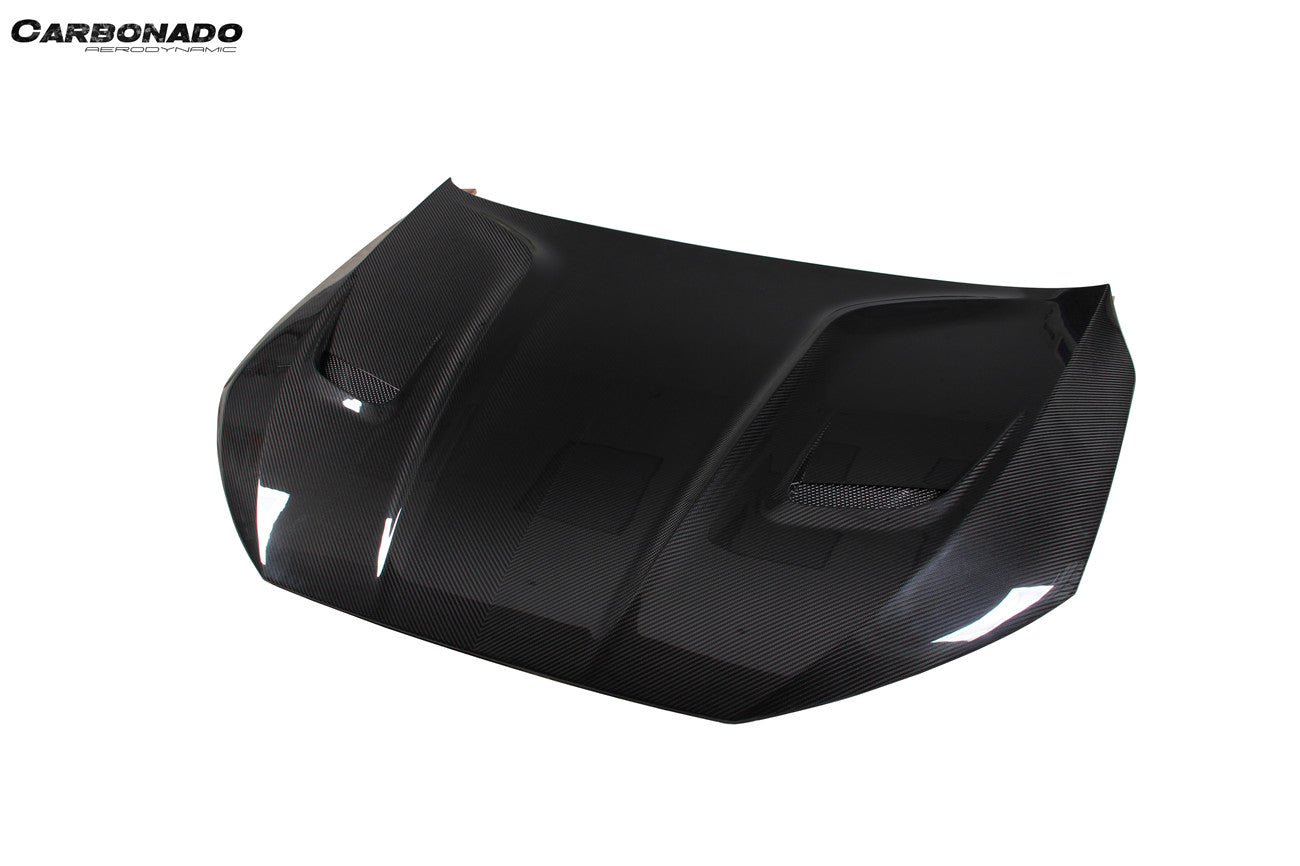 Carbonado 2021-2026 Audi RS3 S3 A3 8Y.0 8Y.5 Sedan And Sportback AD Style Dry Carbon Fiber Hood