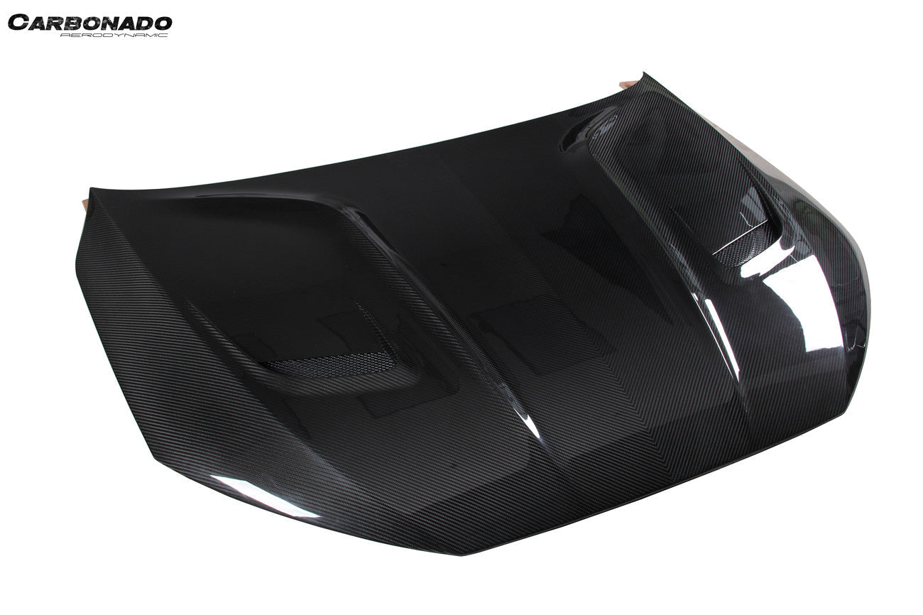 Carbonado 2021-2026 Audi RS3 S3 A3 8Y.0 8Y.5 Sedan And Sportback AD Style Dry Carbon Fiber Hood