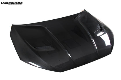 Carbonado 2021-2026 Audi RS3 S3 A3 8Y.0 8Y.5 Sedan And Sportback AD Style Dry Carbon Fiber Hood