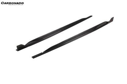 Carbonado 2021-2024 Audi RS3 8Y.0 Sportback AD Style Dry Carbon Fiber Side Skirts