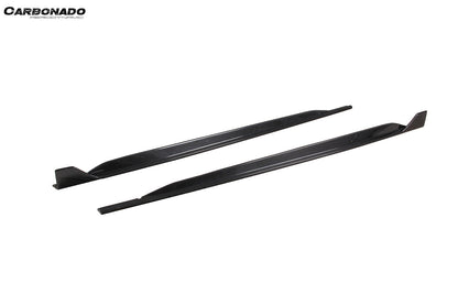 Carbonado 2021-2024 Audi RS3 8Y.0 Sportback AD Style Dry Carbon Fiber Side Skirts
