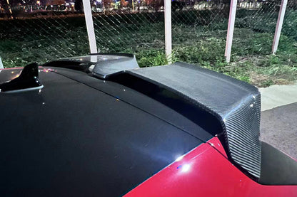 Carbonado 2021-2024 Audi RS3 8Y.0 Sportback AD Style Dry Carbon Fiber Roof Spoiler