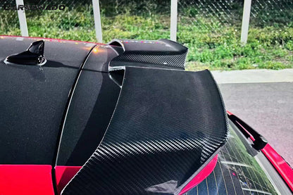 Carbonado 2021-2024 Audi RS3 8Y.0 Sportback AD Style Dry Carbon Fiber Roof Spoiler