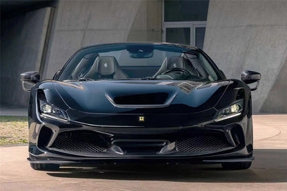 Carbonado NVT Style Dry Carbon Fiber Hood Vents | 2019-2024 Ferrari F8
