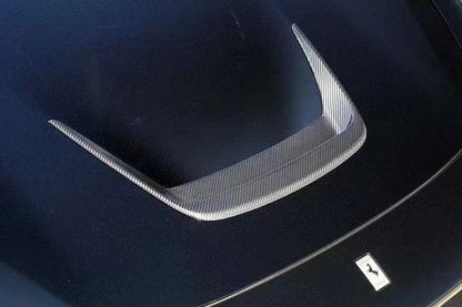 Carbonado NVT Style Dry Carbon Fiber Hood Vents | 2019-2024 Ferrari F8