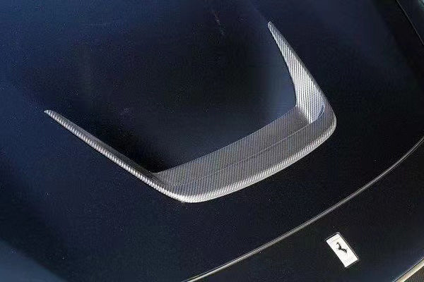 Carbonado NVT Style Dry Carbon Fiber Hood Vents | 2019-2024 Ferrari F8