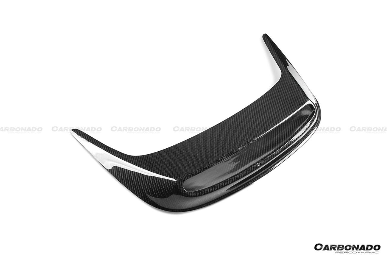 Carbonado NVT Style Dry Carbon Fiber Hood Vents | 2019-2024 Ferrari F8