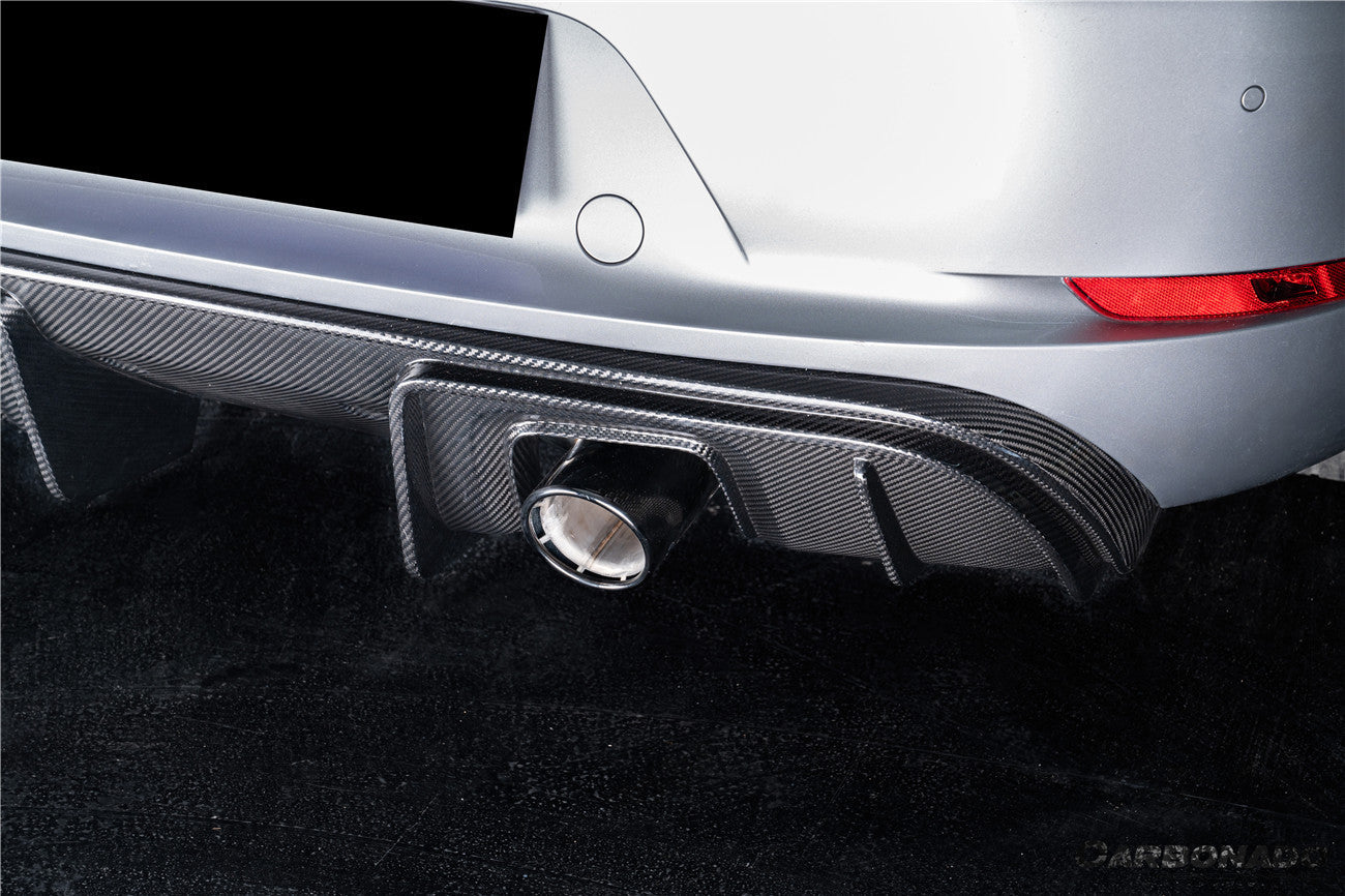 Carbonado 2017-2025 Porsche 718 Cayman Boxster GT4 Style Dry Carbon Fiber Rear Diffuser Lip