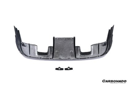 Carbonado 2017-2025 Porsche 718 Cayman Boxster GT4 Style Dry Carbon Fiber Rear Diffuser Lip