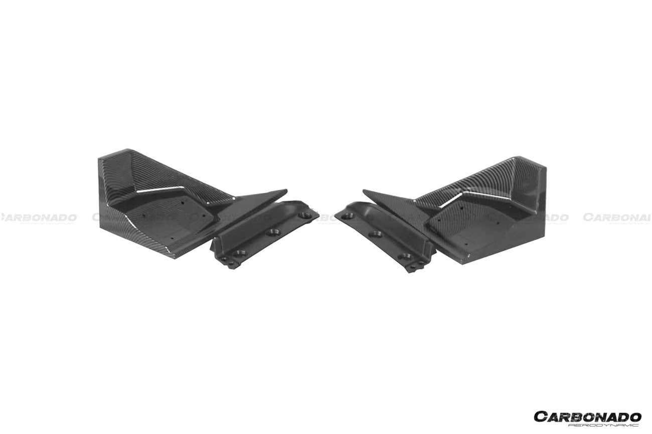 Carbonado 2024-UP Tesla Model 3 Highland RWD & AWD Fast Style Carbon Fiber Pattern Look body kit