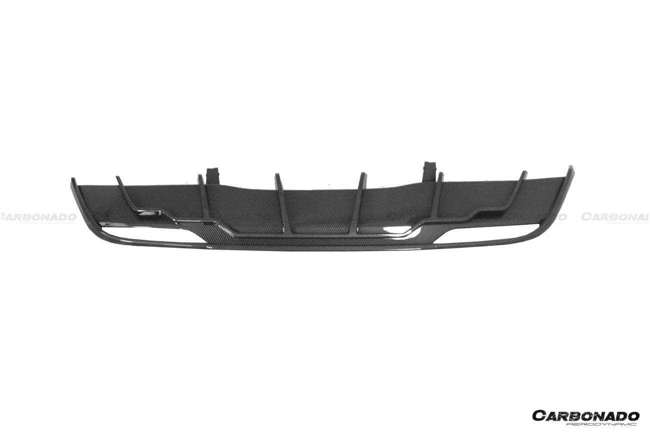 Carbonado 2024-UP Tesla Model 3 Highland RWD & AWD Fast Style Carbon Fiber Pattern Look body kit