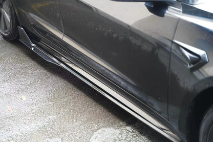 Kit de carrocería con diseño de fibra de carbono estilo Turbo Tesla Model 3 Highland RWD y AWD 2024-UP