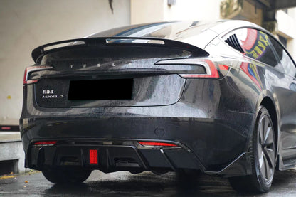 Kit de carrocería con diseño de fibra de carbono estilo Turbo Tesla Model 3 Highland RWD y AWD 2024-UP