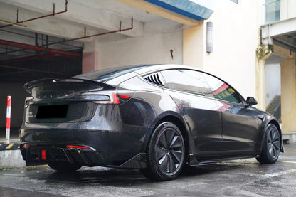 Kit de carrocería con diseño de fibra de carbono estilo Turbo Tesla Model 3 Highland RWD y AWD 2024-UP