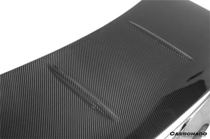 Carbonado CS Style Dry Double Carbon Fiber Trunk | 2021-UP BMW M4 G82 Coupe