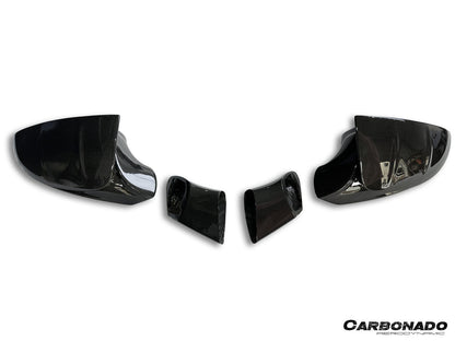 Carbonado MSY Style Autoclave Carbon Fiber Mirror Housing Replacement | 2019-2024 Ferrari F8