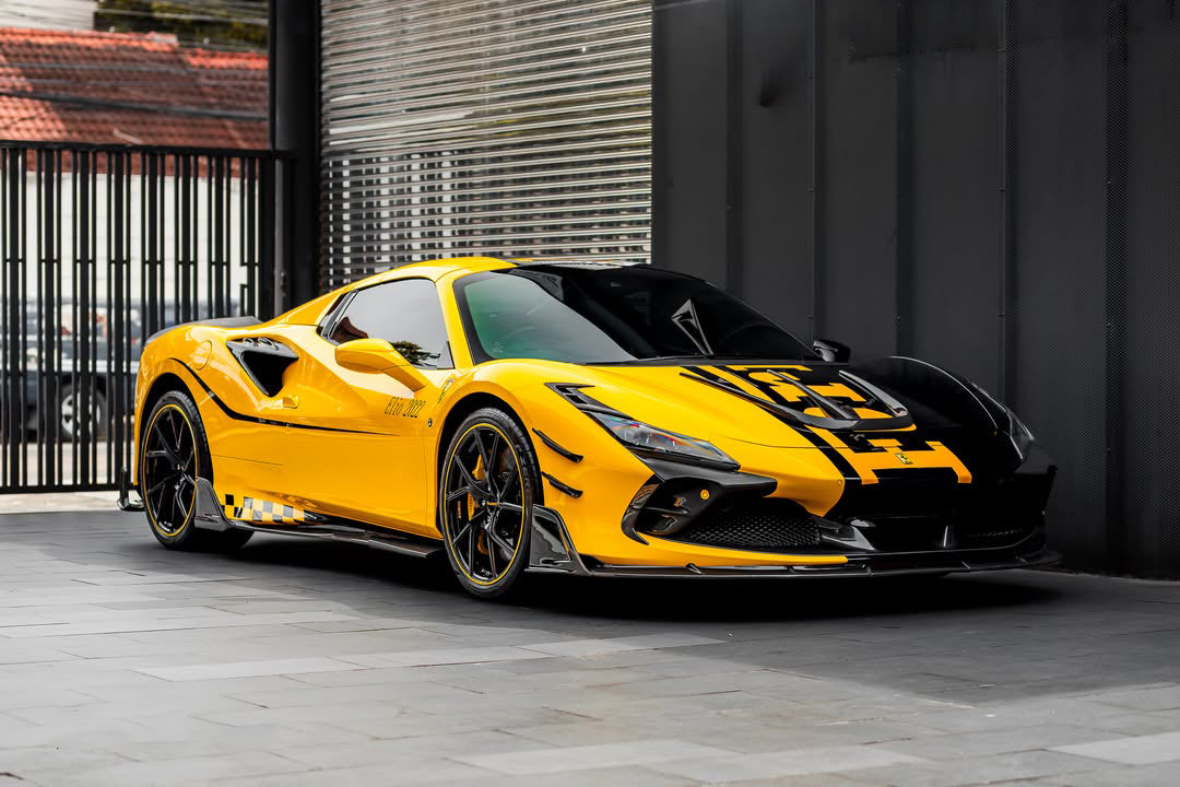 Carbonado MSY Style Autoclave Carbon Fiber Side Skirts | 2019-2024 Ferrari F8