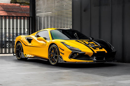 Carbonado MSY Style Autoclave Carbon Fiber Side Skirts | 2019-2024 Ferrari F8