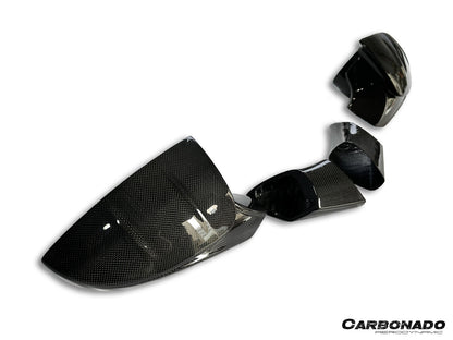 Carbonado MSY Style Autoclave Carbon Fiber Mirror Housing Replacement | 2019-2024 Ferrari F8