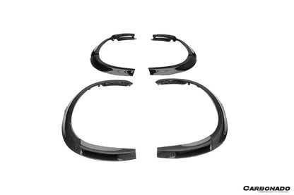 Carbonado 2023-2025 Ferrari Purosangue FUV Type F175 OEM Style Dry Carbon Fiber Fender Flare