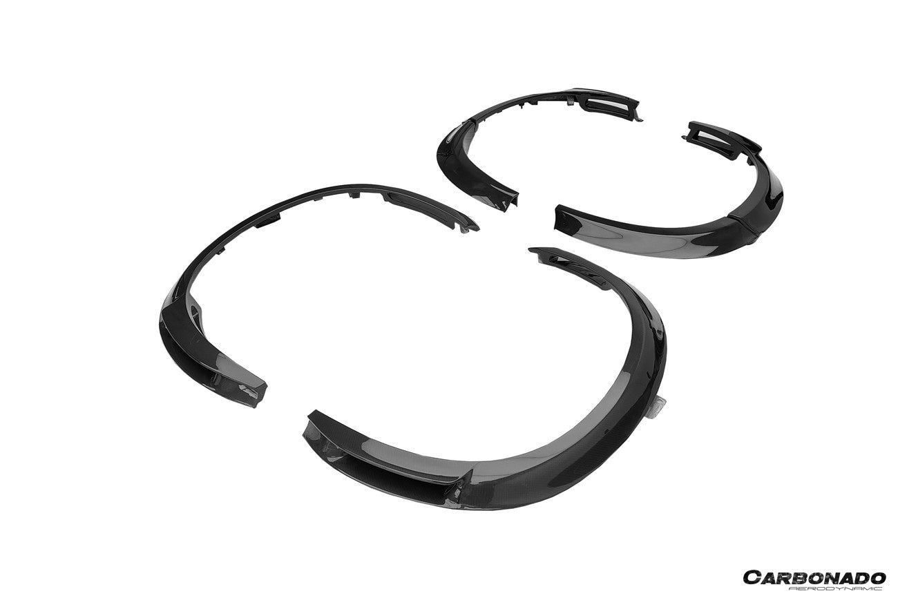 Carbonado 2023-2025 Ferrari Purosangue FUV Type F175 OEM Style Dry Carbon Fiber Fender Flare