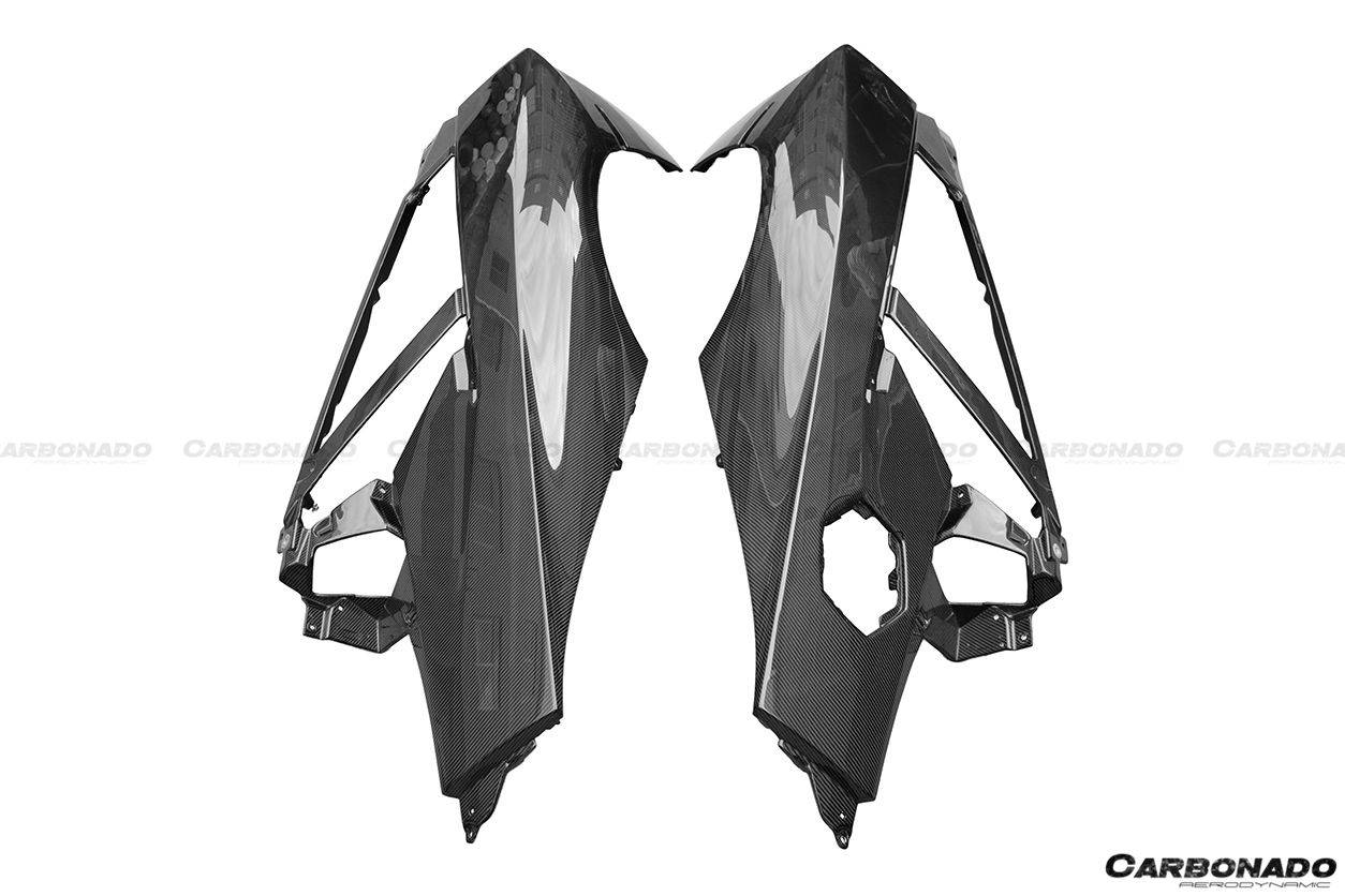 Carbonado 2011-2016 Lamborghini Aventador LP700 Coupe Oem Style Rear Quarter Panels
