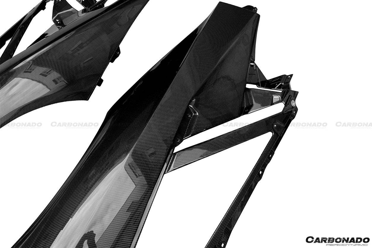Carbonado 2011-2016 Lamborghini Aventador LP700 Coupe Oem Style Rear Quarter Panels