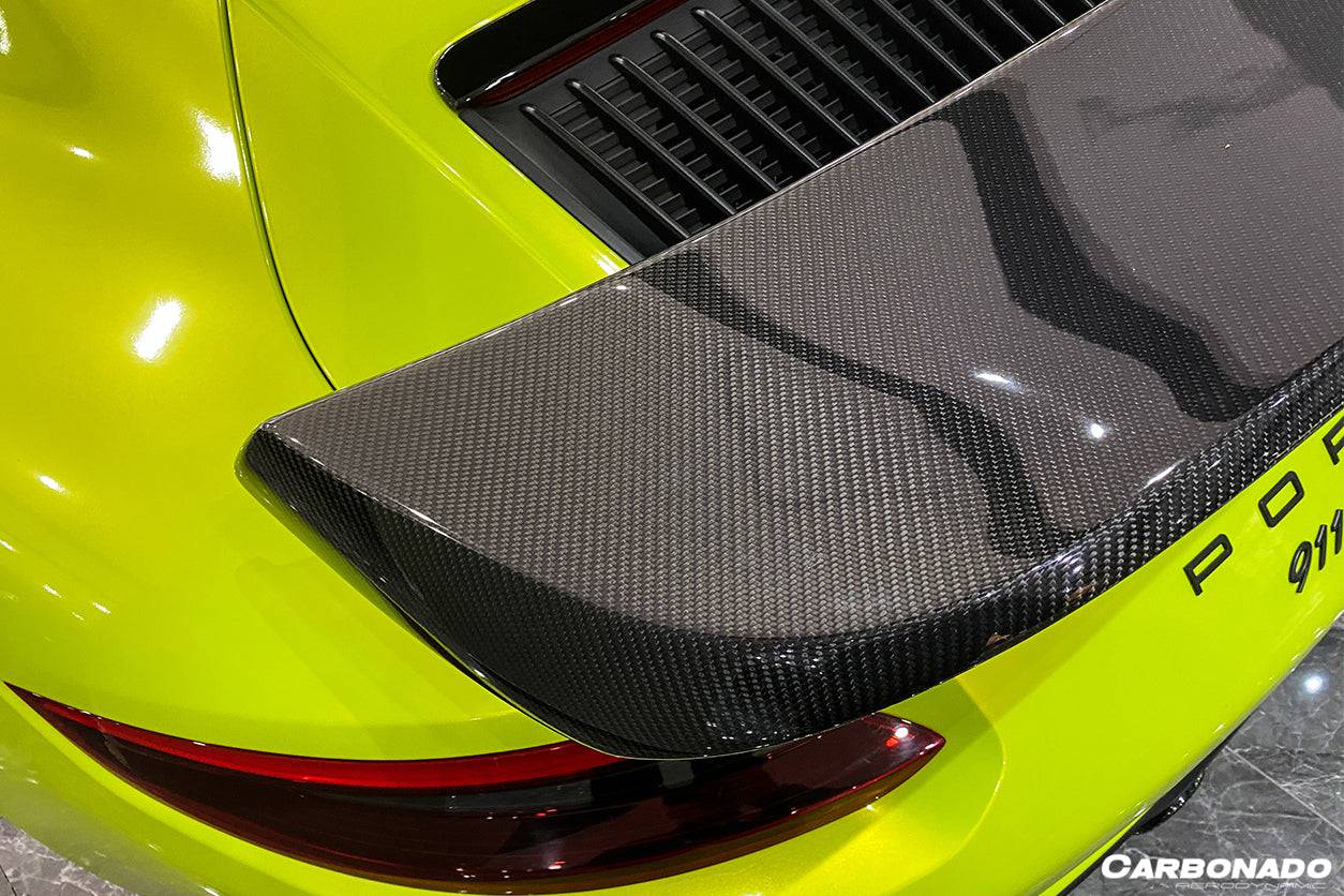 Carbonado 2016-2019 Porsche 911 991.2 Carrera    S    4S    GTS TA Style Trunk Spoiler