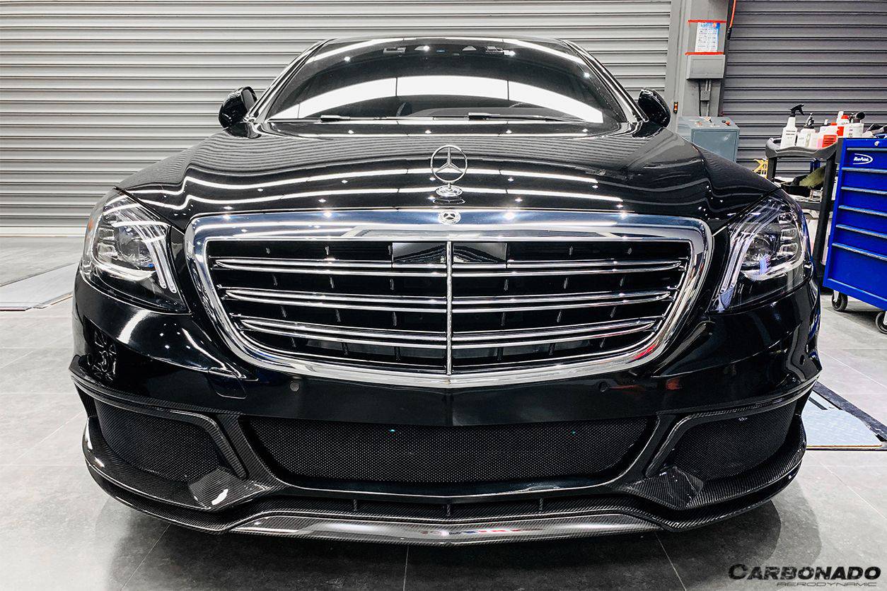 Carbonado 2017-2020 Mercedes Benz W222 Sedan BRS-2019 Style Front Bumper