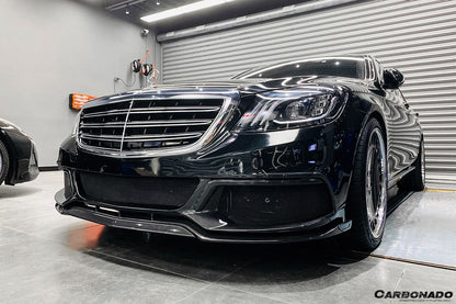 Carbonado 2017-2020 Mercedes Benz W222 Sedan BRS-2019 Style Front Bumper