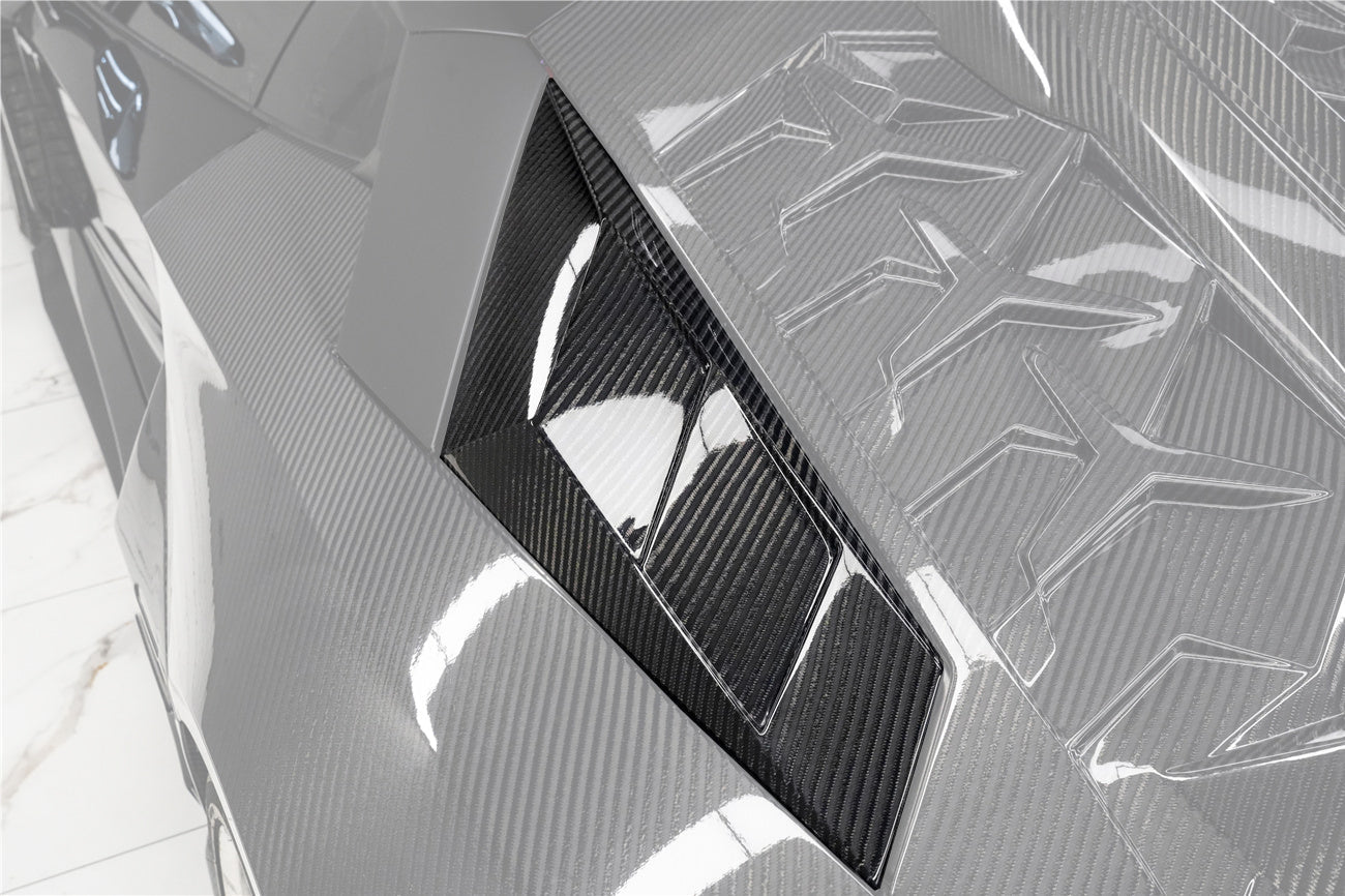 Carbonado 2011-2016 Lamborghini Aventador LP700 LP720 LP750 Coupe and Roadster CA Style Rear Side Scoops