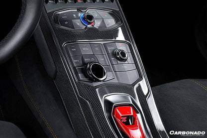 Carbonado 2015-2019 Lamborghini Huracan LP610  LP580  EVO OEM Style Autoclave Carbon Fiber Center Console Tunnel