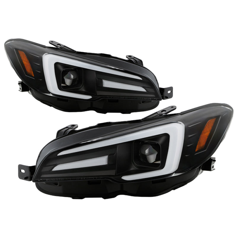 Spyder Apex Series High-Power LED Headlights (15-20 WRX/STI)