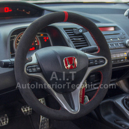 Auto Interior Technic Steering Wheel Wrap (2006-2011 Honda Civic)