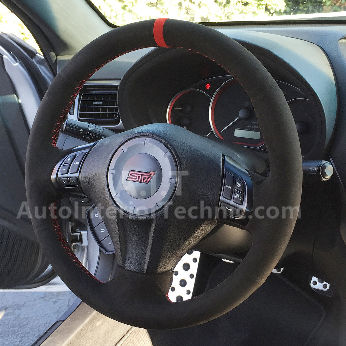 Auto Interior Technic Steering Wheel Wrap (08-14 WRX/STI)