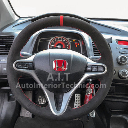 Auto Interior Technic Steering Wheel Wrap (2006-2011 Honda Civic)