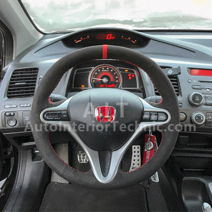 Auto Interior Technic Steering Wheel Wrap (2006-2011 Honda Civic)