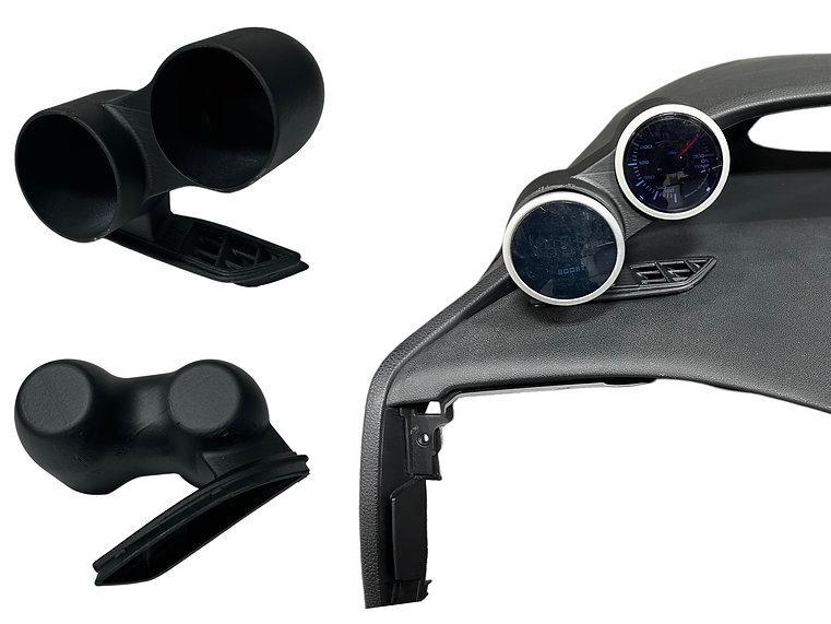 OZ Gauge Pods Honda Civic Driver Left Side Dash Defrost Vent Double