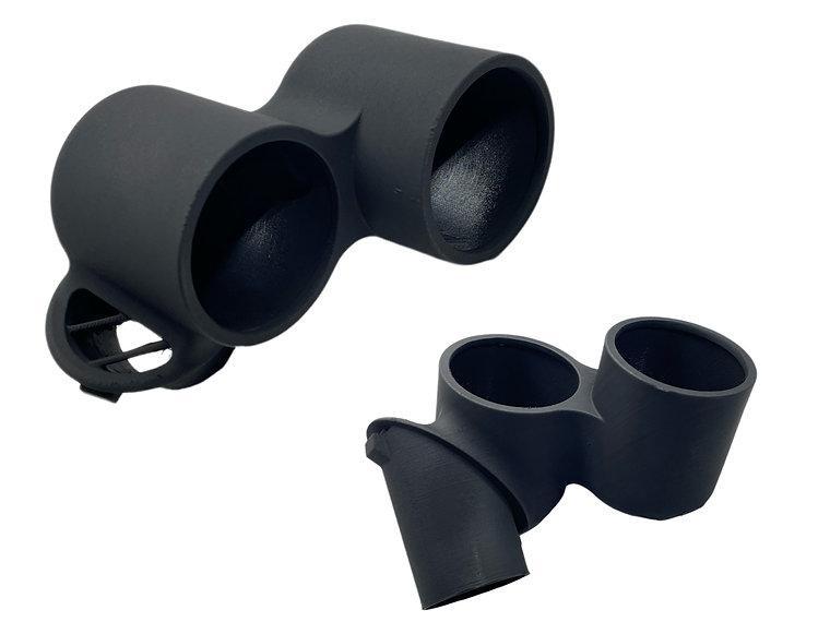 OZ Gauge Pods Subaru Impreza WRX Double Gauge Pod Defrost Vent - 1