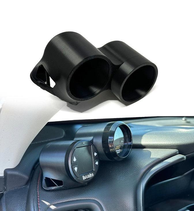 OZ Gauge Pods Chevy Colorado Double Defrost Vent
