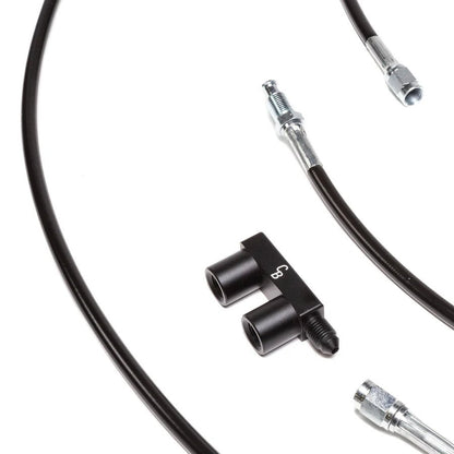 Chase Bays Single Piston Brake Booster Delete Brake Line Relocation (02 - 07 Subaru WRX/STi) - Chase Bays