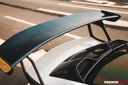 DarwinPRO 2012-2015 Porsche 911 991.1 Carrera & S & 4S GT2RS Style Trunk Spoiler Wing