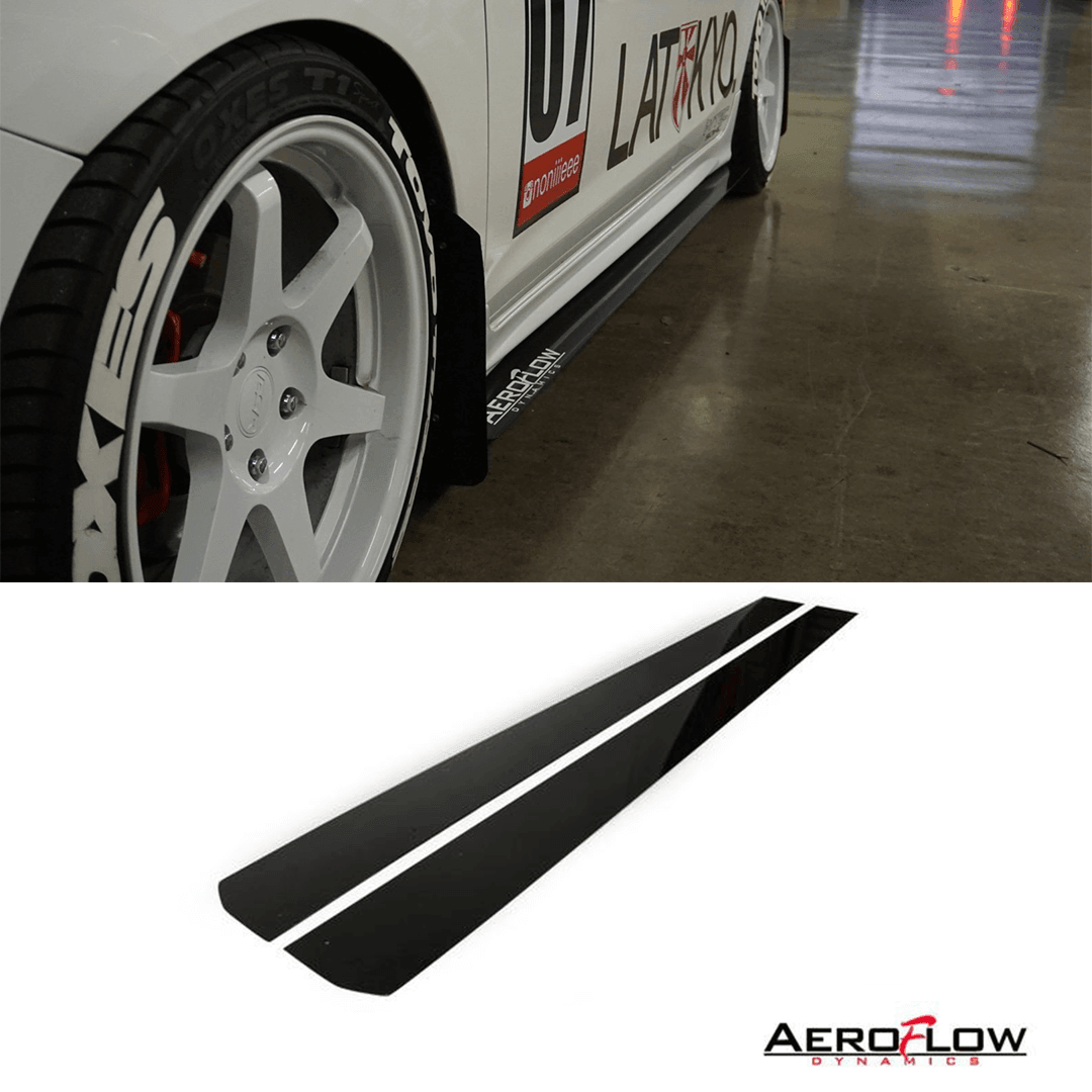 Aeroflow Dynamics Side Skirt Extension V1 (2012-2015 Civic Si Sedan)