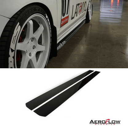 Aeroflow Dynamics Side Skirt Extension V1 (2012-2015 Civic Si Sedan)