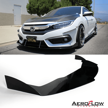 Aeroflow Dynamics Splitter V2 | 2016-2019 Honda Civic Coupe