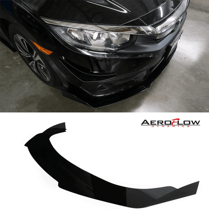 Aeroflow Dynamics Splitter V2 | 2016-2019 Honda Civic Sedan - 2