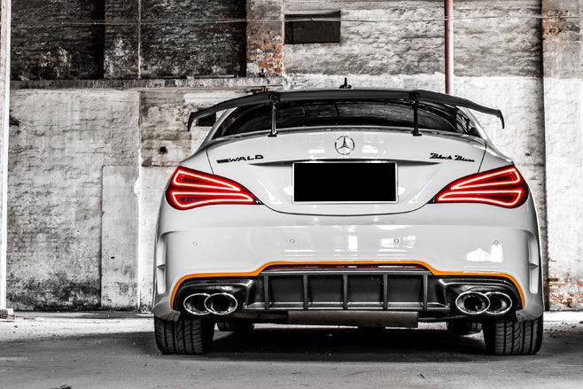 Carbonado 2013-2016 Mercedes Benz W117 CLA Class WD Style Rear Bumper