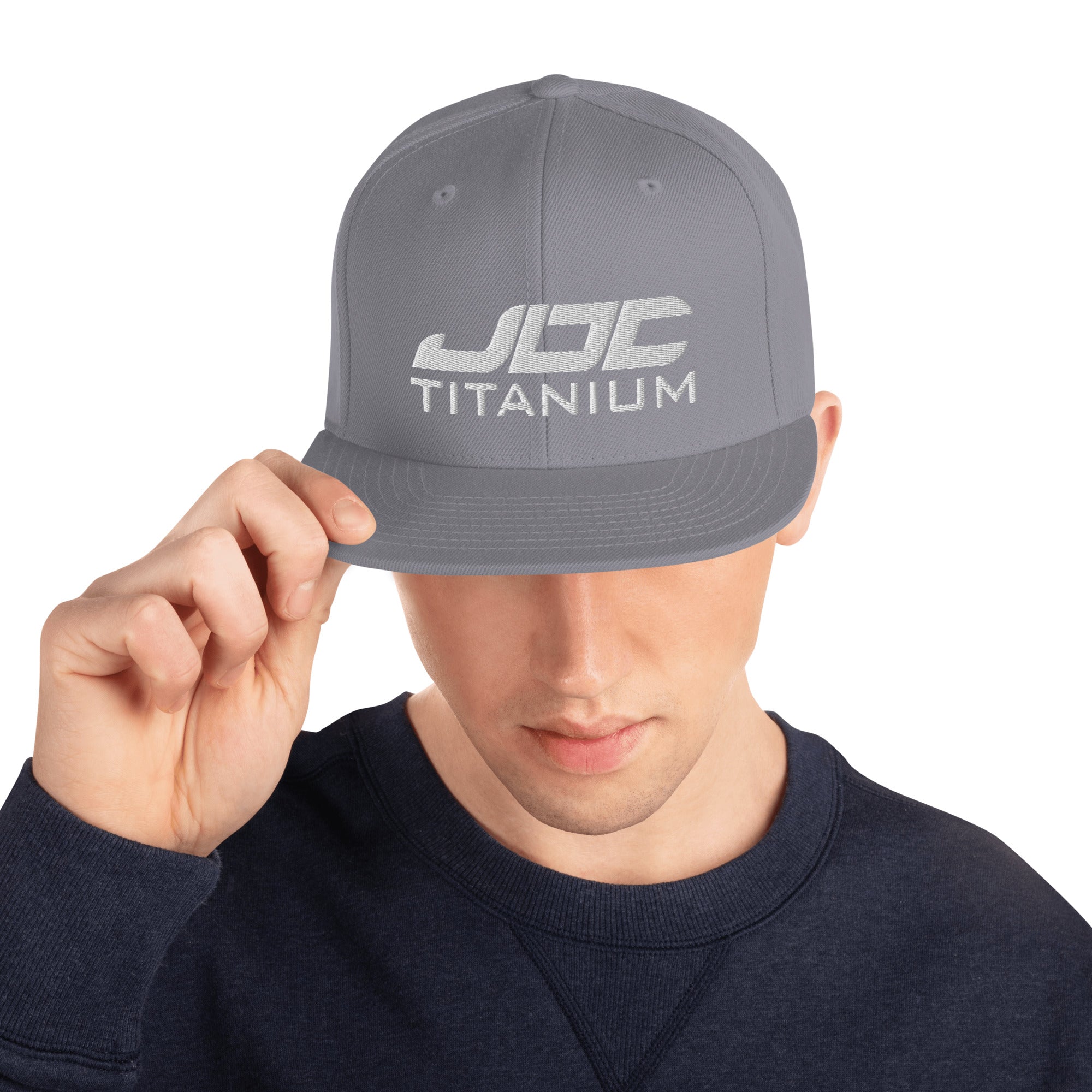 JDC Titanium Snapback Hat